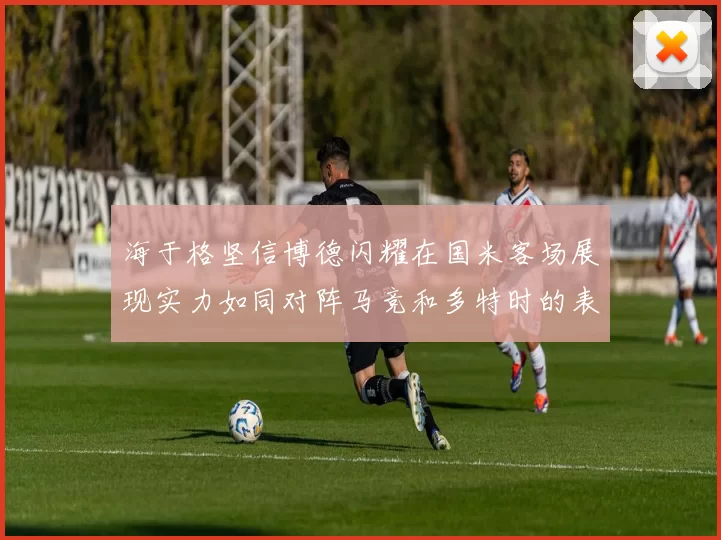 海于格坚信博德闪耀在国米客场展现实力如同对阵马竞和多特时的表现